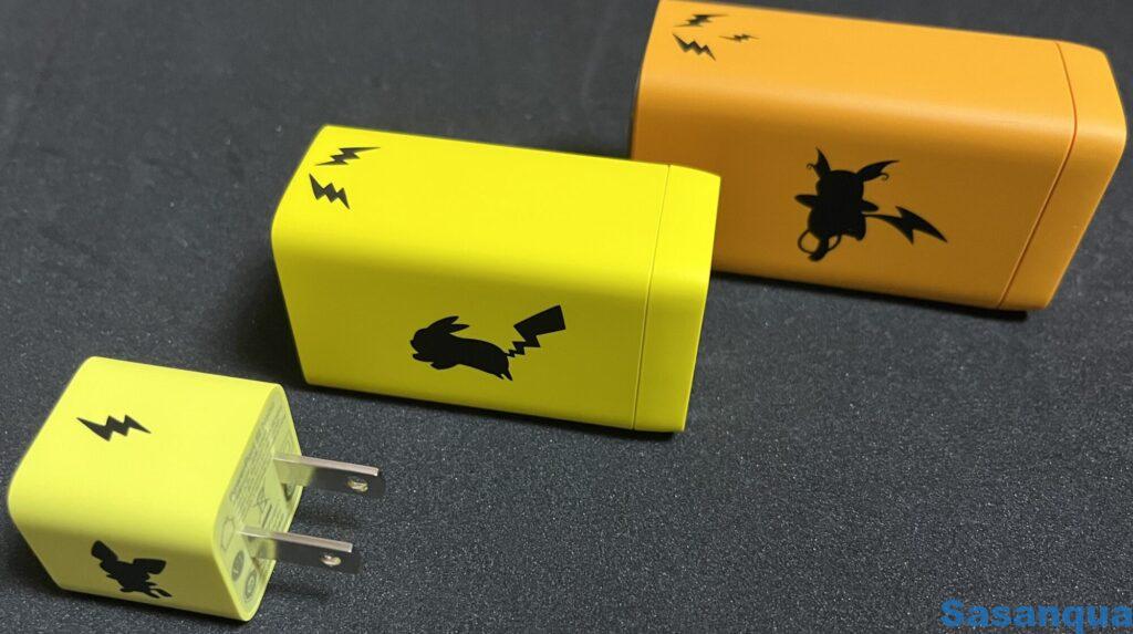 Anker USB急速充電器ポケモンデザインの特別版3モデル